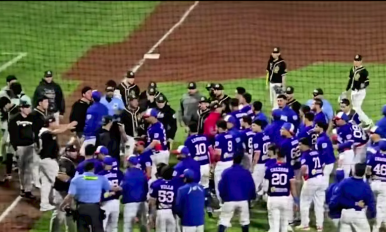 Sancionan a ocho peloteros tras aparatosa riña en la Liga Estatal de Béisbol de Chihuahua