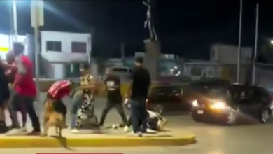 Riña campal en la colonia Azteca sorprende hasta por la intervención de perros