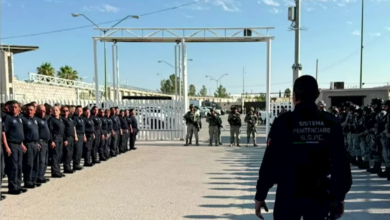 Realizan operativo de inspección en el Cereso 3; descartan ar.mas y sustancias ilí.ci.tas