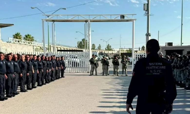 Realizan operativo de inspección en el Cereso 3; descartan ar.mas y sustancias ilí.ci.tas