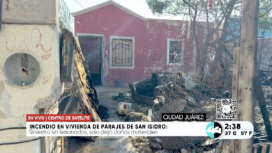 Incendio en vivienda de Parajes de San Isidro