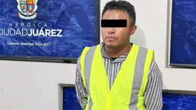 Taxista intenta escapar y le encuentran más de una libra de cri.st.al en Juárez