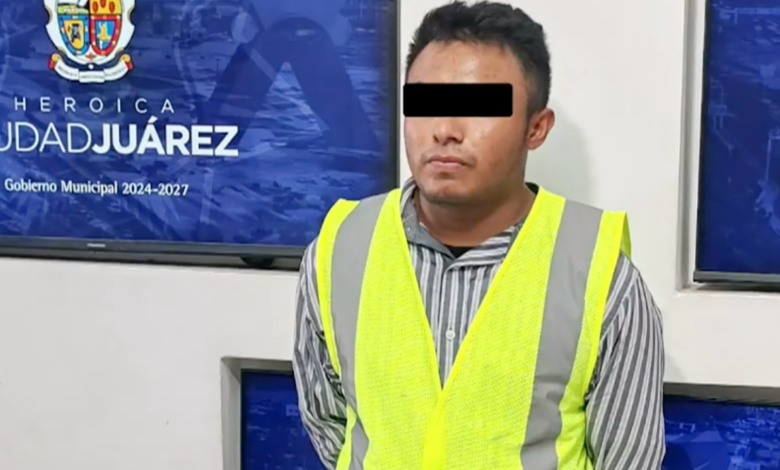 Taxista intenta escapar y le encuentran más de una libra de cri.st.al en Juárez