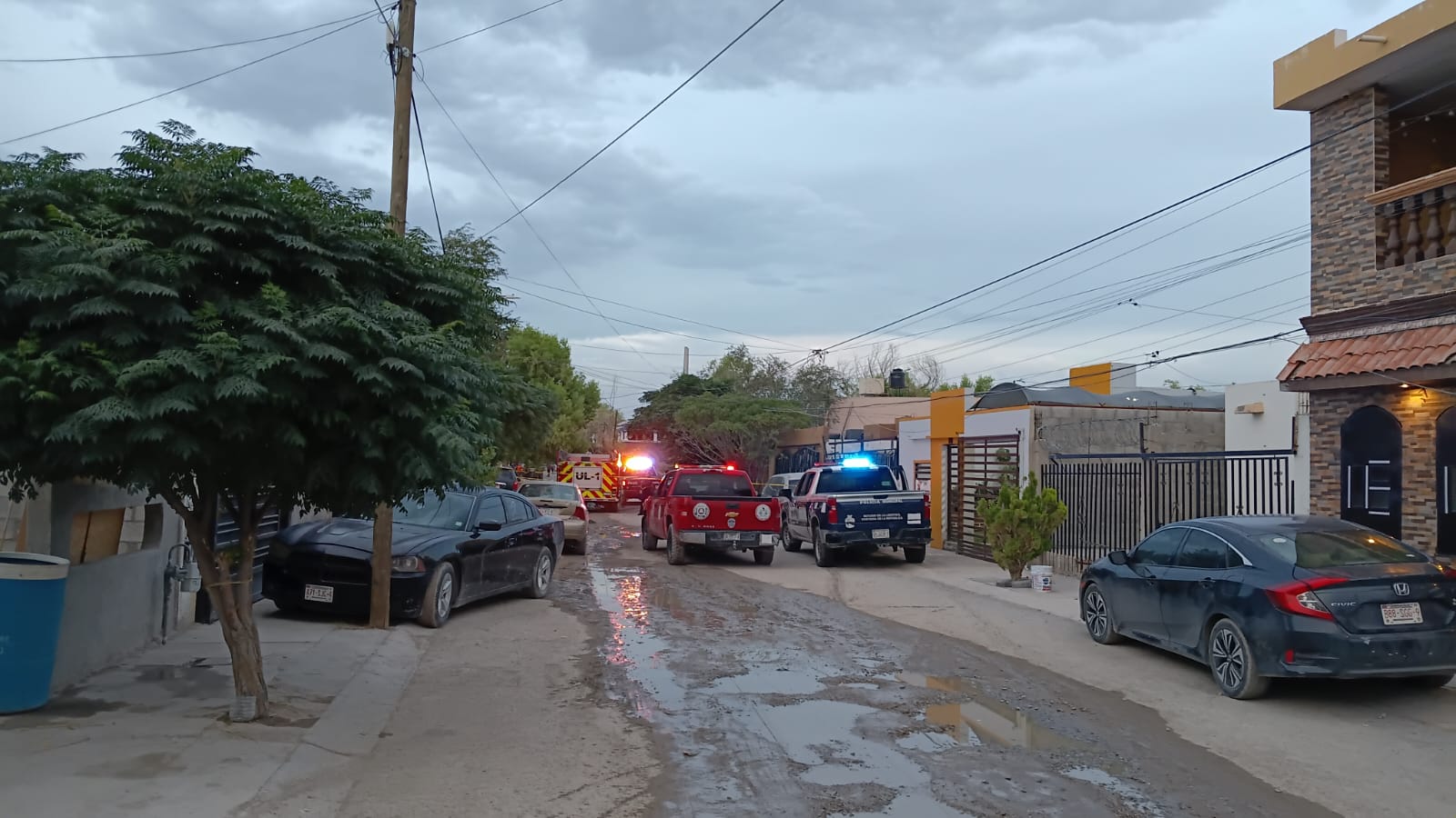 Explosión de tanque de gas provoca incendio en vivienda de Parajes del Sur