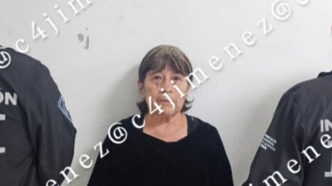 Mujer de 76 años detenida por agentes de la Fiscalía de la Ciudad de México