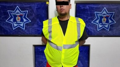 Establecimiento comercial donde empleados retuvieron a un presunto asaltante en Ciudad Juárez