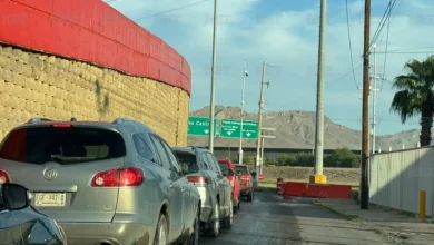 Permanece cerrado el bulevar Juan Pablo II desde Rafael Pérez Serna