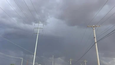 Nubes de tormenta sobre Ciudad Juárez ante vigilancia de Protección Civil