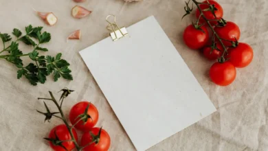 Verduras frescas e ingredientes utilizados para preparar platillos favoritos más saludables