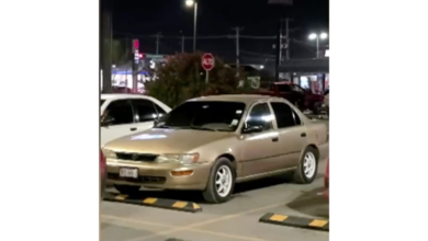 Solicitan apoyo para localizar Toyota Camry robado cerca de maquiladora Cordis