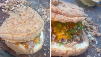 La ‘concha de suadero’ se vuelve viral y desata burlas en redes sociales