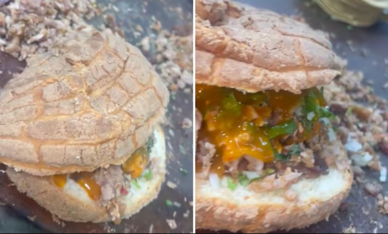 La ‘concha de suadero’ se vuelve viral y desata burlas en redes sociales