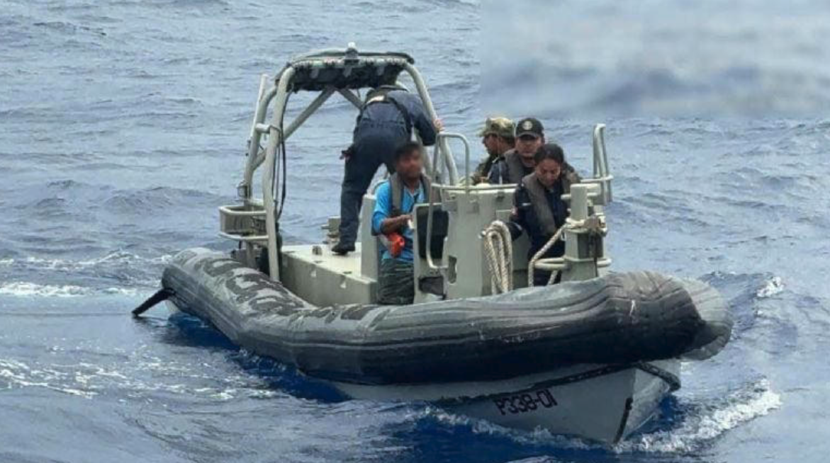 Náufrago sobrevivió 8 días a la deriva en Puerto Ángel