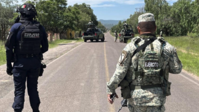 Aseguran armamento y equipo táctico tras el ataque registrado contra personal militar en la entidad de Guerrero