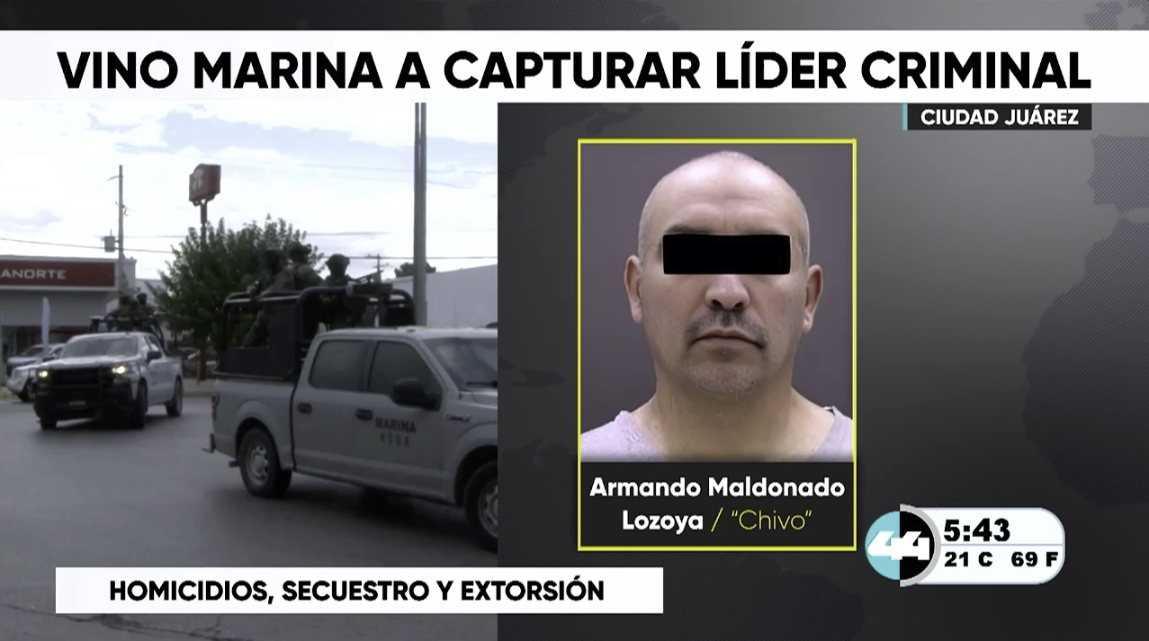 Operativo de marina captura a “El Chivo” – El Canal de las Noticias Digital