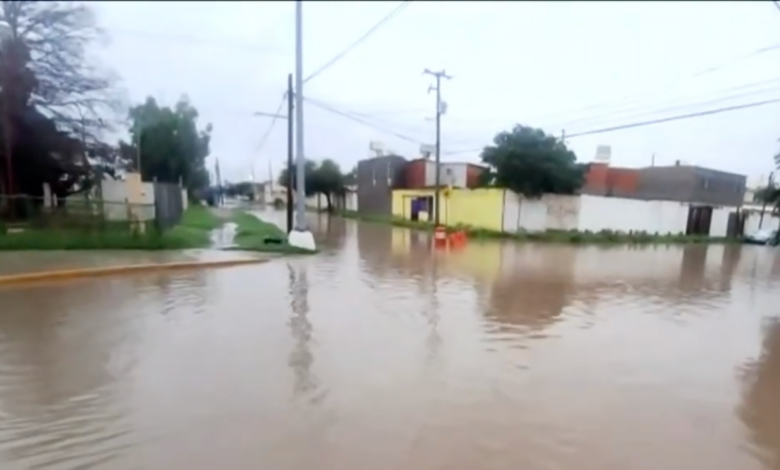 Lluvias dejan inundaciones, hundimientos y daños en distintos sectores de Ciudad Juárez