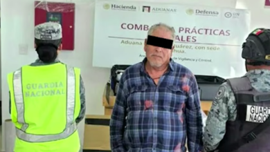 Detienen a adulto mayor con arsenal y más de 9 mil cartuchos en Puente Libre