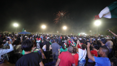Más de 30 mil personas celebran el Grito de Independencia en El Sauzal