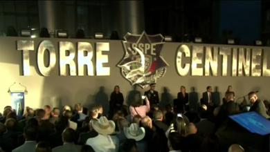 Inauguran la Torre Centinela en Ciudad Juárez con espectáculo de fuegos artificiales