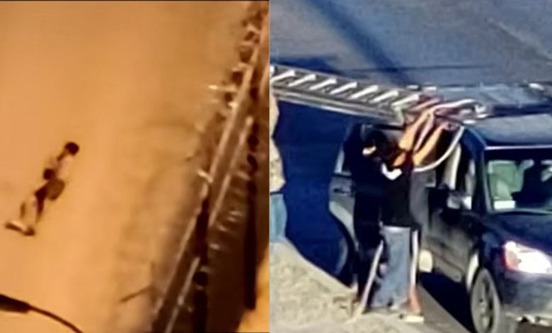 Videos exhiben arriesgadas tácticas para cruzar la frontera entre Juárez y El Paso