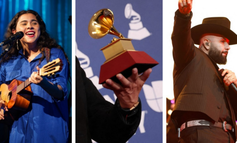 Mexicanos destacan entre los nominados a los Latin Grammy 2026