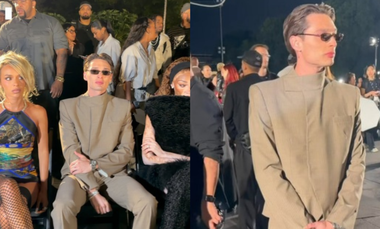 Peso Pluma sorprende en la New York Fashion Week junto a Danna Paola y otras estrellas