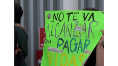 Protestan en Ciudad Juárez y exigen justicia en caso de incendio migratorio