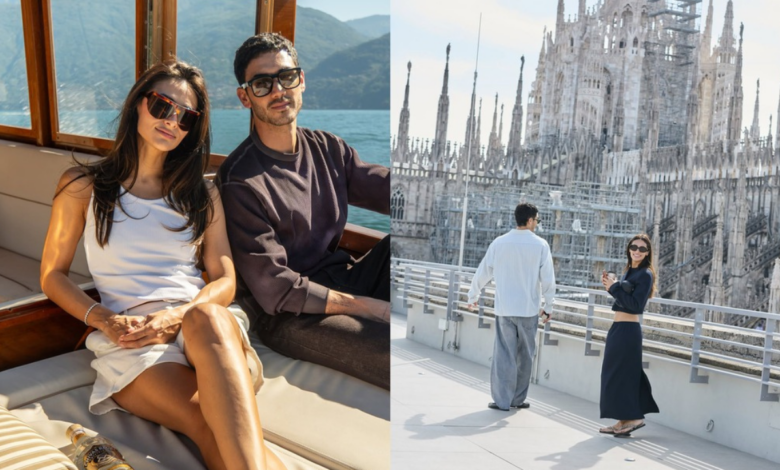 Renata Notni y Alejandro Speitzer desatan rumores de romance tras viaje a Italia
