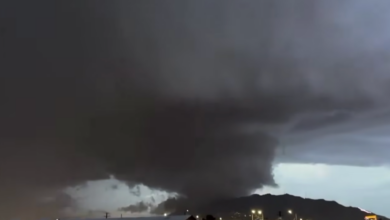 Tormenta eléctrica deja afectaciones en Rancho Anapra
