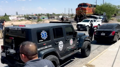 Tren embiste y arrastra a estudiante de secundaria en la colonia México 68