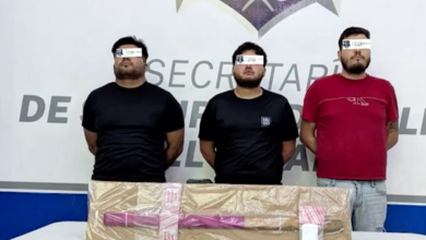 Detienen a tres con presunta cocaína; investigan vehículo ligado a extorsión