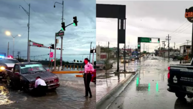 Tromba deja acumulación de lluvia casi histórica e inundaciones en Ciudad Juárez