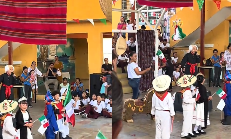 Niño confunde a la Virgen con “La Rosa de Guadalupe” durante el Grito