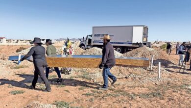 Fosas individuales para cuerpos no identificados en el Panteón Municipal San Rafael de Ciudad Juárez