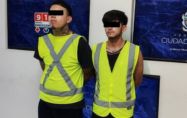 Motocicleta asegurada tras persecución y detención de dos jóvenes en Ciudad Juárez