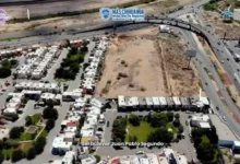 Diseño del paso a desnivel proyectado en Juan Pablo II y Francisco Villarreal Torres en Ciudad Juárez