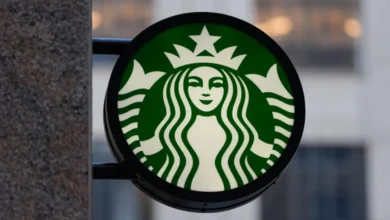 Fachada de una cafetería Starbucks en Estados Unidos