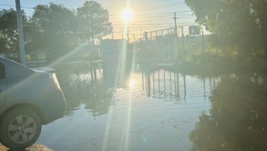 Así amaneció el sector del Puente Zaragoza tras las lluvias
