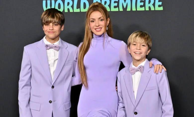Shakira y Gerard Piqué durante una aparición pública antes de su separación