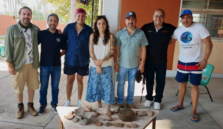 Revela el oleaje noventa piezas arqueológicas prehispánicas en playas de Colima