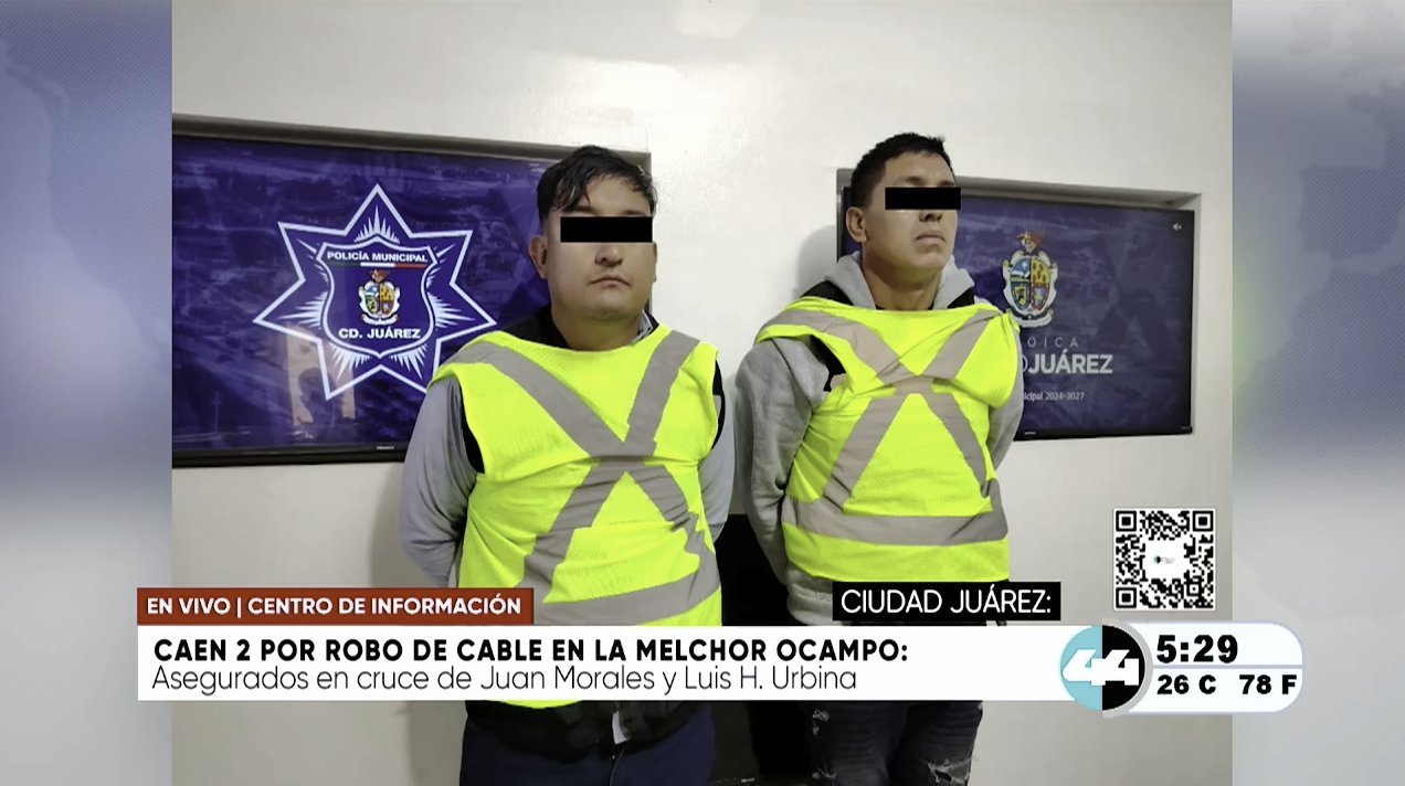 Mil R Ocamp Caen 2 por robo de cable en la Melchor Ocampo – El Canal de las ...