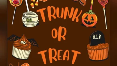 Evento Trunk or Treat organizado por la Policía de El Paso para Halloween