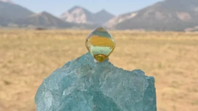 Diamante amarillo de 6.03 quilates encontrado en el Parque Estatal Crater of Diamonds de Arkansas