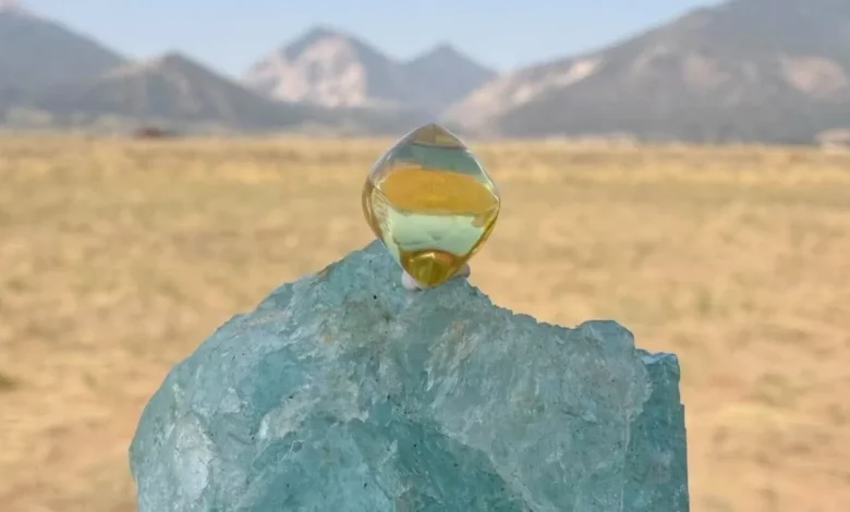 Diamante amarillo de 6.03 quilates encontrado en el Parque Estatal Crater of Diamonds de Arkansas