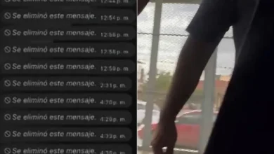 Publicación sobre la denuncia de una mujer por presunto acoso y amenazas en Ciudad Juárez