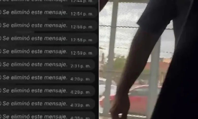 Publicación sobre la denuncia de una mujer por presunto acoso y amenazas en Ciudad Juárez