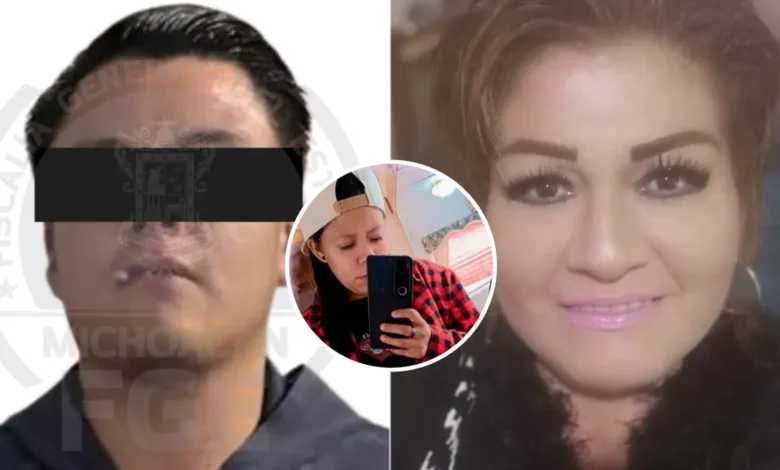 Karmen Romero afirma que entregó a su hijo Santiago N, acusado de feminicidio en Michoacán