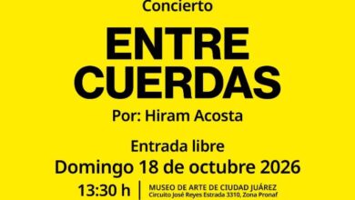 Concierto de guitarra Entre cuerdas con Hiram Acosta en el Museo de Arte