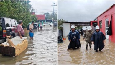 Afectaciones e inundaciones provocadas por el Frente Frío 2 en Veracruz