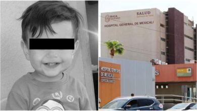 Caso de un niño de 2 años que murió tras ingerir un líquido cáustico en Mexicali, Baja California
